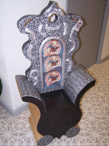 trône enfant roi
style Baroque